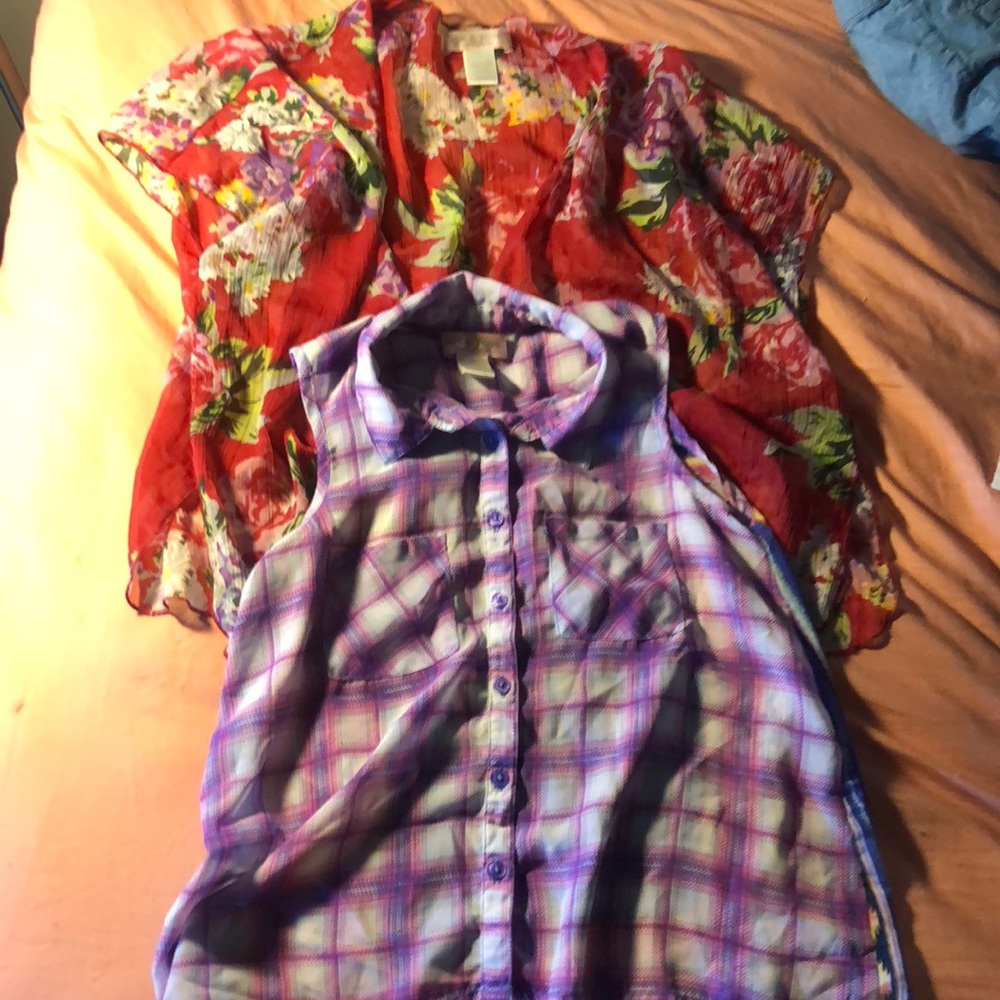 Girls Band of gypsies sheer shells size m